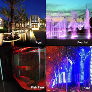 Planet Gates LED Strip 5050 IP68 Waterproof DC12V 60LED/M Outdoors LED Lighting Underwater for Swimming Pool Fish Tank Pond Fountain Bathroom