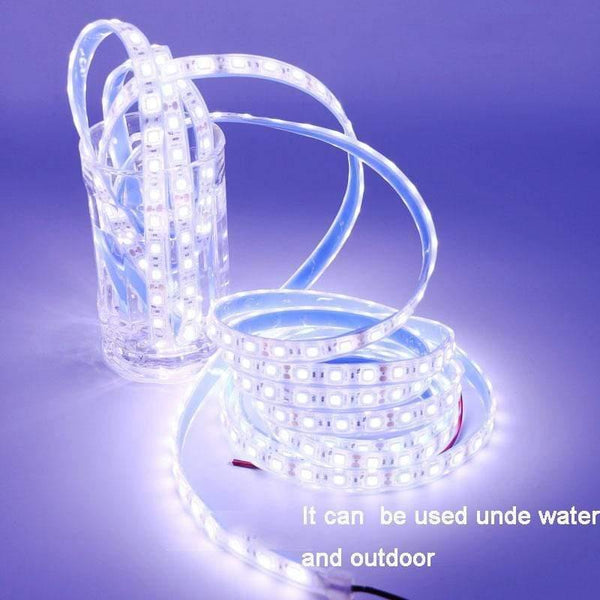 Planet Gates LED Strip 5050 IP68 Waterproof DC12V 60LED/M Outdoors LED Lighting Underwater for Swimming Pool Fish Tank Pond Fountain Bathroom