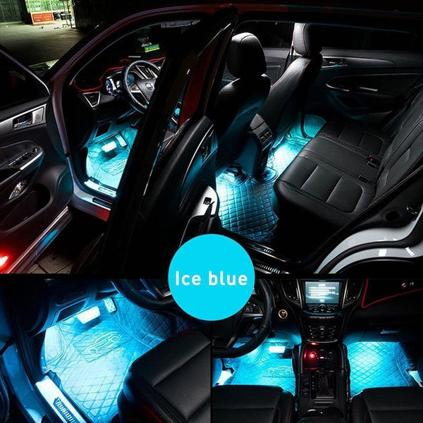 Planet Gates LED Strip Auto Car Ambient Light APP Control USB RGB Interior Atmosphere Lamp 5050 48SMD Flexible Car LED Decorative Lights