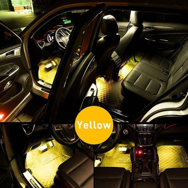 Planet Gates LED Strip Auto Car Ambient Light APP Control USB RGB Interior Atmosphere Lamp 5050 48SMD Flexible Car LED Decorative Lights