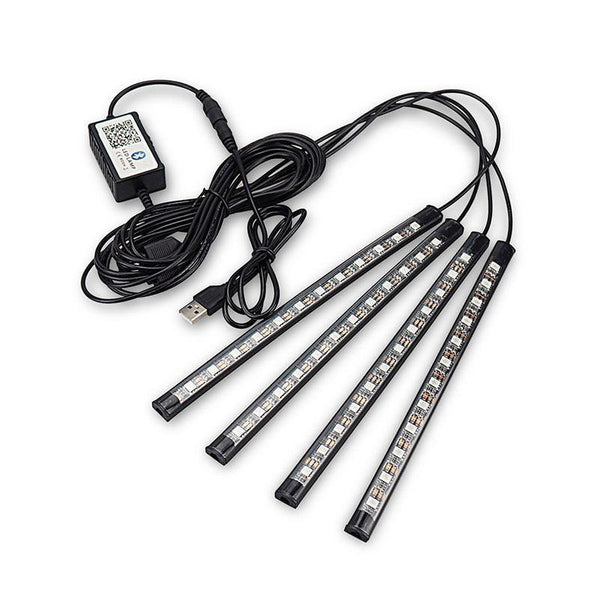 Planet Gates LED Strip Auto Car Ambient Light APP Control USB RGB Interior Atmosphere Lamp 5050 48SMD Flexible Car LED Decorative Lights