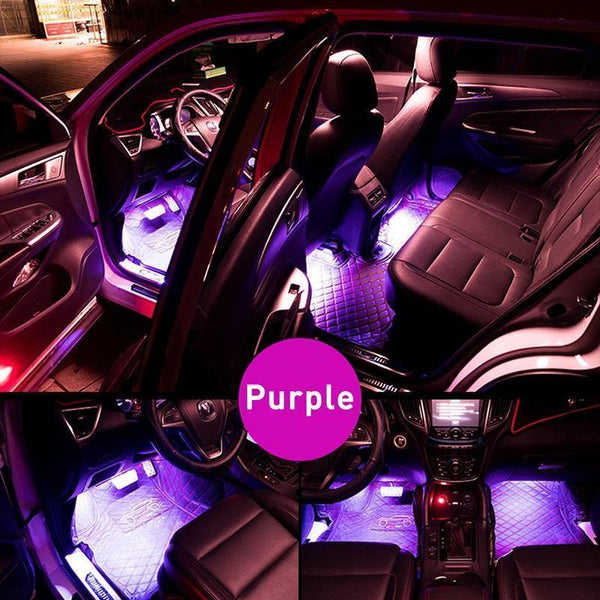 Planet Gates LED Strip Auto Car Ambient Light APP Control USB RGB Interior Atmosphere Lamp 5050 48SMD Flexible Car LED Decorative Lights