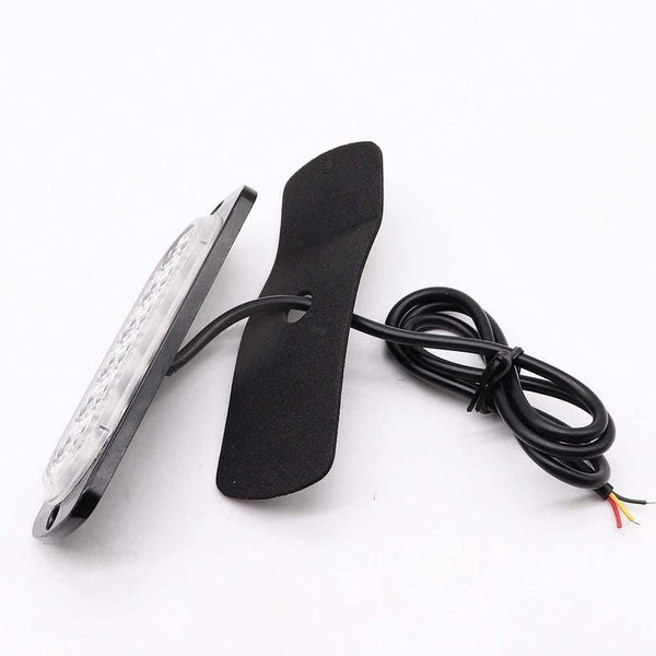 Planet Gates LED Strobe Warning Light Grille Flashing Breakdown Emergency Light Motorcycle Car Truck Side Lamp Traffic Signal Light 12V 24V