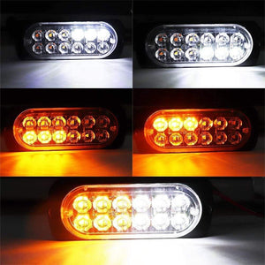 Planet Gates LED Strobe Warning Light Grille Flashing Breakdown Emergency Light Motorcycle Car Truck Side Lamp Traffic Signal Light 12V 24V