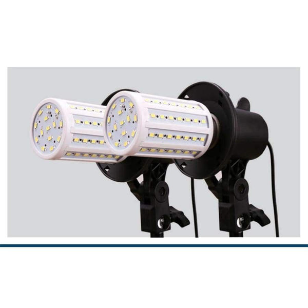 Planet Gates LED Studio Light Bulb 20W Photography Studio Umbrella Lighting 5500K Balanced Bulb for Video Photography Studio Background Light