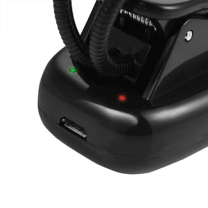 Planet Gates LEDGLE Rechargeable Book Lights Compact LED Book Light Easy Clip-on Reading Lamps with 2 Lamp Arms