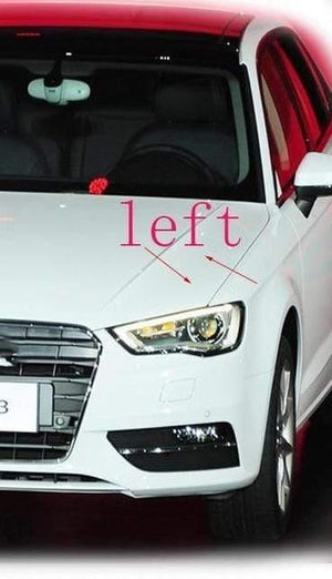 Planet Gates Left Front headlights headlights glass mask lamp cover transparent shell lamp  masks For Audi A3 2013-2016