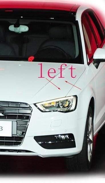 Planet Gates Left Front headlights headlights glass mask lamp cover transparent shell lamp  masks For Audi A3 2013-2016