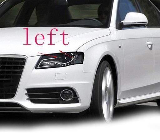 Planet Gates left Front headlights headlights glass mask lamp cover transparent shell lamp  masks For Audi A4 B8 2008-2012 Free shipping 2 PCS