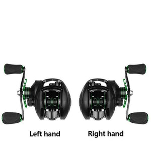 Planet Gates Left hand Baitcasting Reels Fishing Casting Reel With Magnetic Brake 8.1:1 12+1 BB Spinning Fishing Reels 8KG Drag Left Right