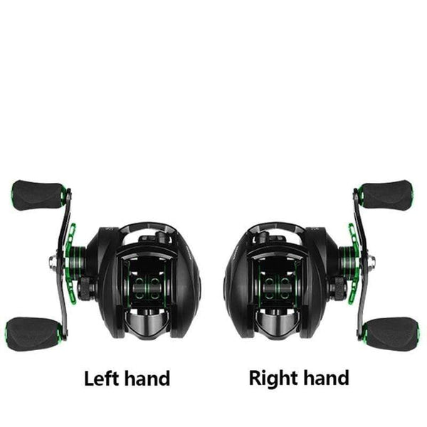 Planet Gates Left hand Baitcasting Reels Fishing Casting Reel With Magnetic Brake 8.1:1 12+1 BB Spinning Fishing Reels 8KG Drag Left Right