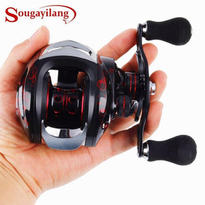 Planet Gates Left Hand / China Baitcasting Reel Casting Reel 17+1BB Right /Left Handle Gear 11+1BB Fishing Reel Wheel Fishing Tackle 12KG Max Drag
