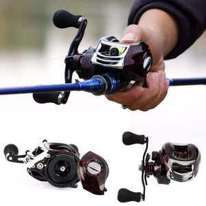 Planet Gates Left Hand / China Baitcasting Reel Casting Reel 17+1BB Right /Left Handle Gear 11+1BB Fishing Reel Wheel Fishing Tackle 12KG Max Drag