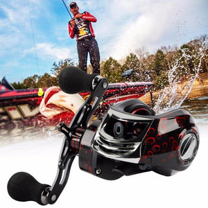Planet Gates Left Hand / China Baitcasting Reel Casting Reel 17+1BB Right /Left Handle Gear 11+1BB Fishing Reel Wheel Fishing Tackle 12KG Max Drag