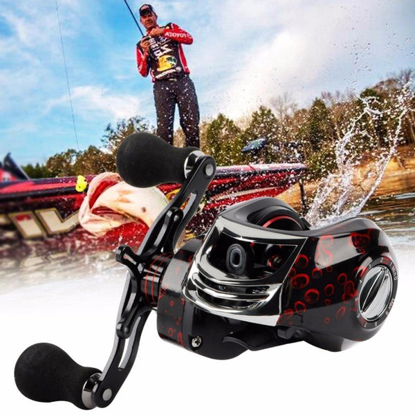 Planet Gates Left Hand / China Baitcasting Reel Casting Reel 17+1BB Right /Left Handle Gear 11+1BB Fishing Reel Wheel Fishing Tackle 12KG Max Drag