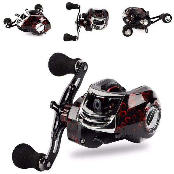 Planet Gates Left Hand / China Baitcasting Reel Casting Reel 17+1BB Right /Left Handle Gear 11+1BB Fishing Reel Wheel Fishing Tackle 12KG Max Drag