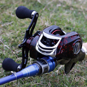 Planet Gates Left Hand / China Baitcasting Reel Casting Reel 17+1BB Right /Left Handle Gear 11+1BB Fishing Reel Wheel Fishing Tackle 12KG Max Drag