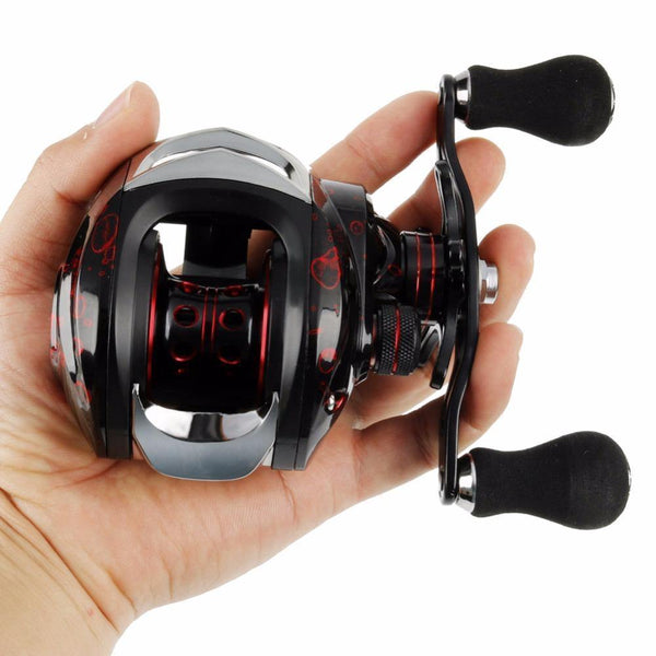 Planet Gates Left Hand / China Baitcasting Reel Casting Reel 17+1BB Right /Left Handle Gear 11+1BB Fishing Reel Wheel Fishing Tackle 12KG Max Drag