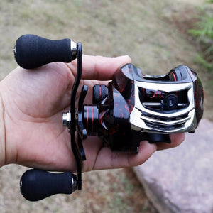 Planet Gates Left Hand / China Baitcasting Reel Casting Reel 17+1BB Right /Left Handle Gear 11+1BB Fishing Reel Wheel Fishing Tackle 12KG Max Drag