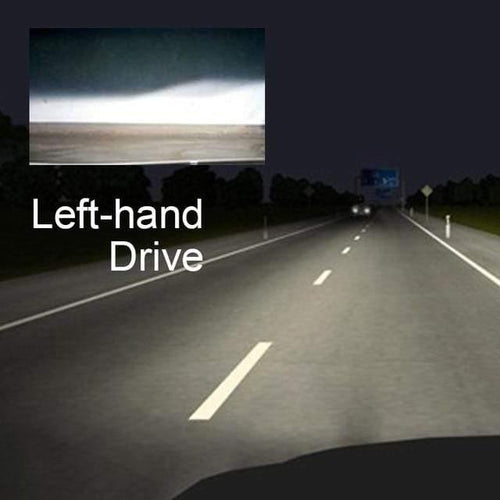 Planet Gates Left-Hand Drive / China / H4/9003/HB2 Hi/Lo 2pcs H4 LED hi-lo mini projector lens headlight for car clear beam pattern 12V 5500k no astigmatic problem lifetime warranty