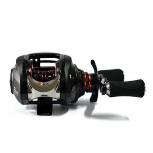Planet Gates Left Hand Reel Casting Fishing Reel Baitcasting Reels Saltwater Freshwater Baitcaster 17+1BB Magnetic Brake System Fishing Reel