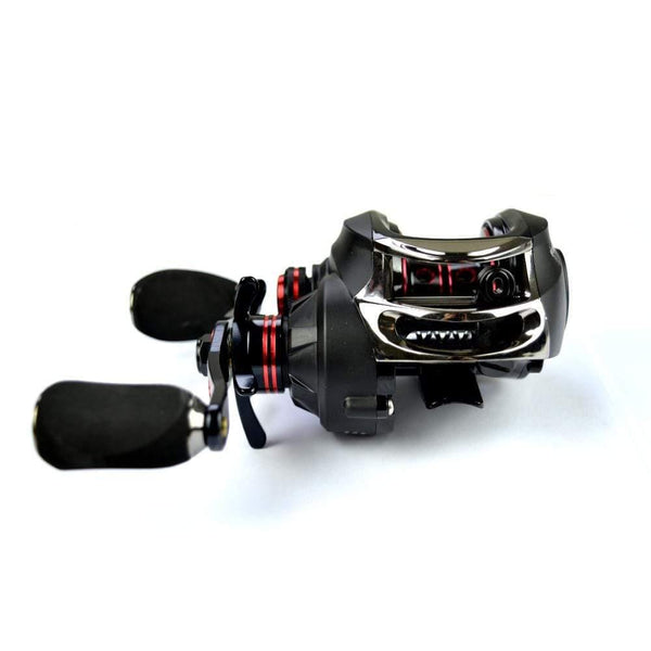 Planet Gates Left Hand Reel Casting Fishing Reel Baitcasting Reels Saltwater Freshwater Baitcaster 17+1BB Magnetic Brake System Fishing Reel