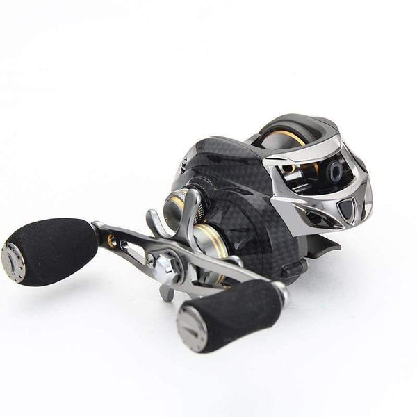 Planet Gates left hand using 18+1 BB Fishing Reel Carbon Shell Lightweight 217g Max Drag 10KG/17.6LB Baitcasting Reel Casting Reel Reel Fishing
