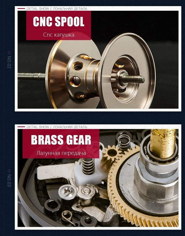 Planet Gates left handle / 12 Fishing reel super light moulinet carretilha 11+1 ball bearing Magnetic brake high quality casting reel