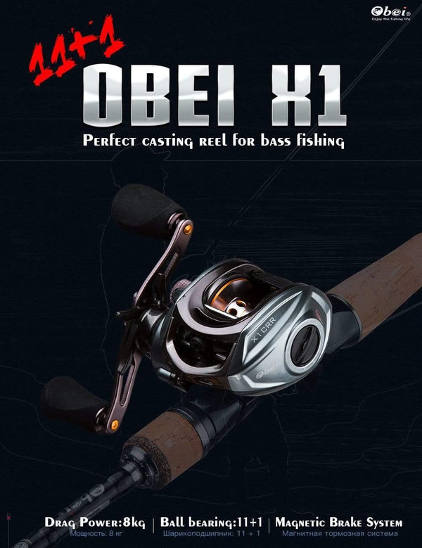 Planet Gates left handle / 12 Fishing reel super light moulinet carretilha 11+1 ball bearing Magnetic brake high quality casting reel