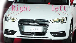 Planet Gates Left  right Front headlights headlights glass mask lamp cover transparent shell lamp  masks For Audi A3 2013-2016