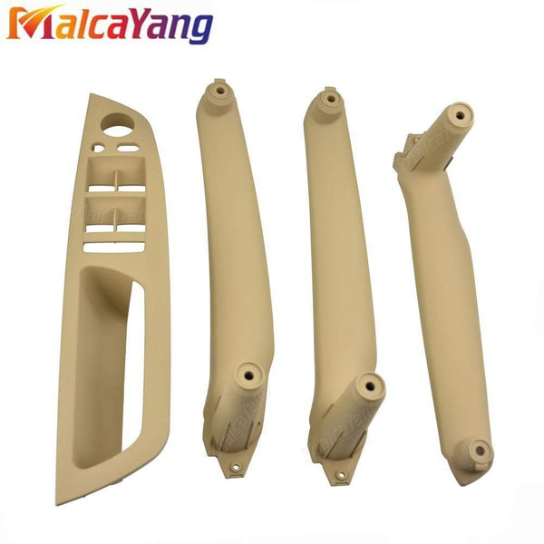 Planet Gates Left Right Side Inner Interior Armrest Door Panel Handle Pull Trim Cover For BMW E70 X5 E71 X6
