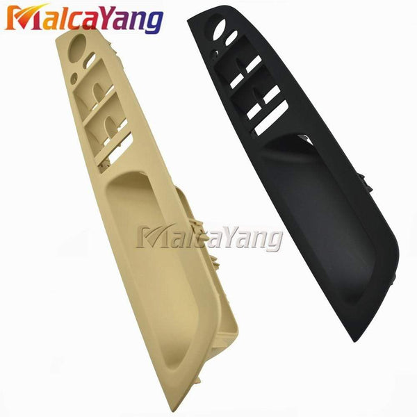 Planet Gates Left Right Side Inner Interior Armrest Door Panel Handle Pull Trim Cover For BMW E70 X5 E71 X6