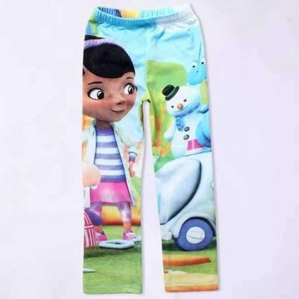 Planet Gates Leggings / 5 Cotton T-shirts Leggings for Girls Flower Pants for Girls Children Cartoon Tinycottons Leginsy Kids Sport Suit