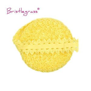 Planet Gates Lemon 5 Yard 3/4" 20mm Picot Loop Crown Frilly Lace Trim Elastics Spandex Bands Hair Tie Headband Tutu Dress Sewing Craft