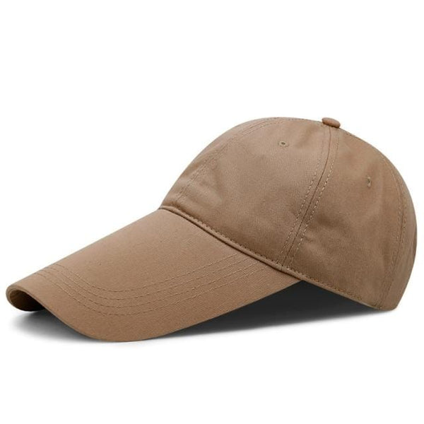 Planet Gates length 11cm khaki / 60-65cm 14cm long visor large head Man Big Size Causal Peaked Hats Cool Fishing Hat Man Plus Size Baseball Caps 55-60cm 60-65cm