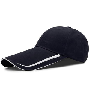 Planet Gates length 14cm navy / 60-65cm 14cm long visor large head Man Big Size Causal Peaked Hats Cool Fishing Hat Man Plus Size Baseball Caps 55-60cm 60-65cm