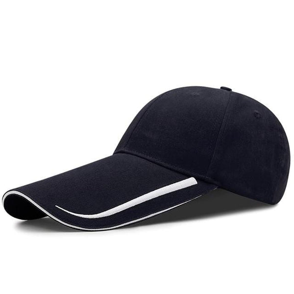 Planet Gates length 14cm navy / 60-65cm 14cm long visor large head Man Big Size Causal Peaked Hats Cool Fishing Hat Man Plus Size Baseball Caps 55-60cm 60-65cm
