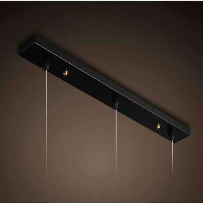 Planet Gates Length 70CM Time-limited Hot Sale Iron 3 Heads Chandelier Lighting Accessories Long Shape 70cm Ceiling Plate Circular Diameter 50cm