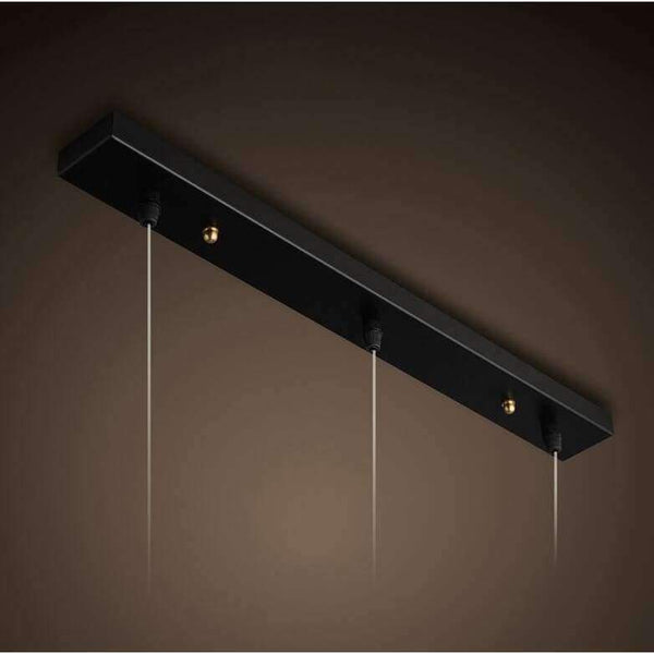 Planet Gates Length 70CM Time-limited Hot Sale Iron 3 Heads Chandelier Lighting Accessories Long Shape 70cm Ceiling Plate Circular Diameter 50cm