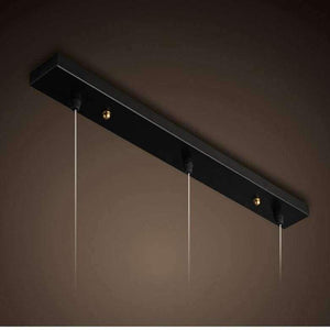 Planet Gates Length 70CM Time-limited Hot Sale Iron 3 Heads Chandelier Lighting Accessories Long Shape 70cm Ceiling Plate Circular Diameter 50cm