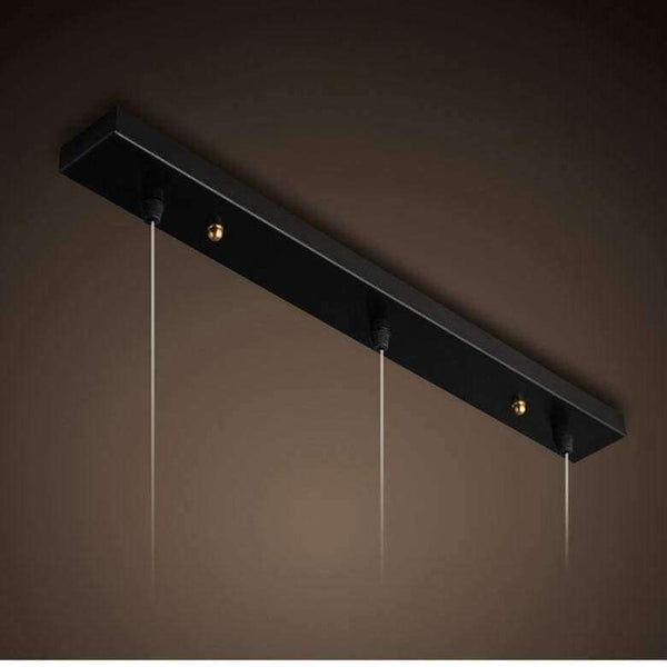 Planet Gates Length 70CM Time-limited Hot Sale Iron 3 Heads Chandelier Lighting Accessories Long Shape 70cm Ceiling Plate Circular Diameter 50cm