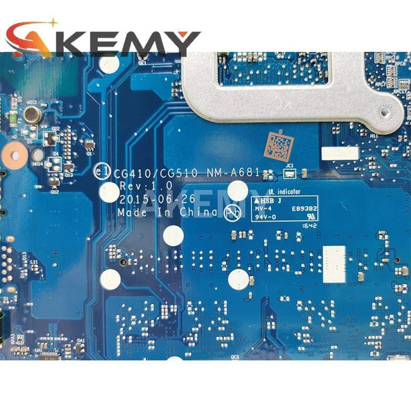Planet Gates Lenovo Ideapad 100-15IBD 100-15IBY  B50-50  CG410 CG510 NM-A681 Motherboard i5-5200U GT920M/2GB  GPU