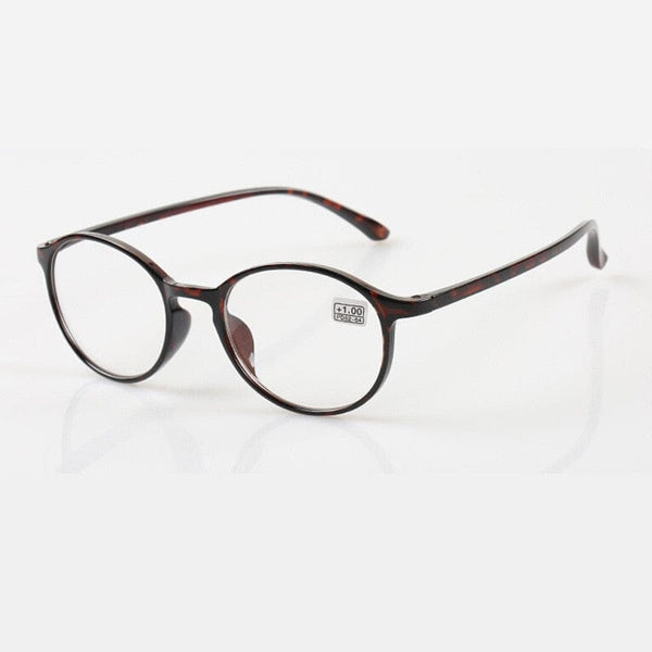 Planet Gates leopard / +100 Zilead Retro Ultra Light Round Leopard Reading Glasses Women&Men Eyewear Glasses Presbyopia+1.0+1.5+2.0+2.5+3.0+3.5+4.0