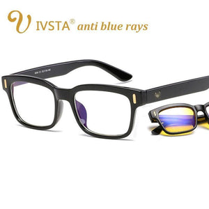 Planet Gates Leopard-Clear Anti Blue Rays Computer Glasses Men Blue Light Gaming Glasses Protection Myopia