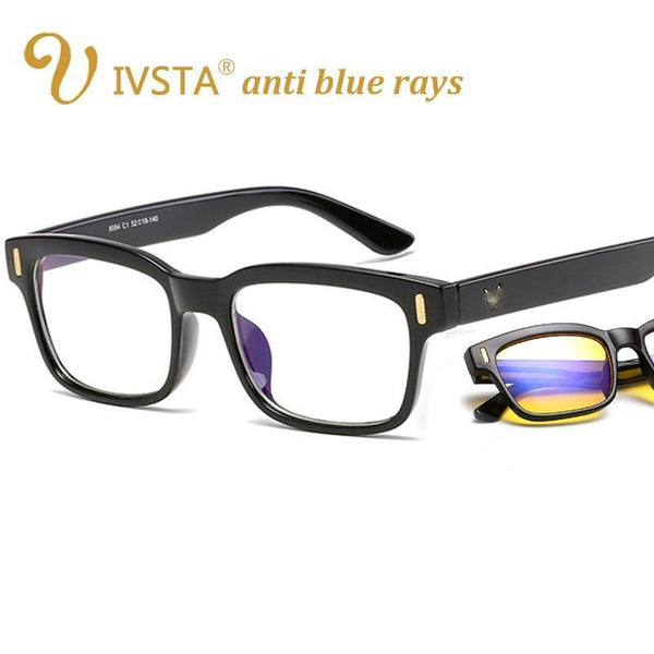 Planet Gates Leopard-Clear Anti Blue Rays Computer Glasses Men Blue Light Gaming Glasses Protection Myopia