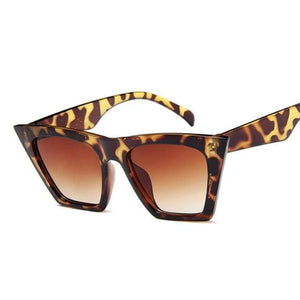 Planet Gates Leopard Square Sunglasses Women Designer Luxury Man/Women Cat Eye Sun Glasses Classic Vintage UV400 Outdoor Oculos De Sol