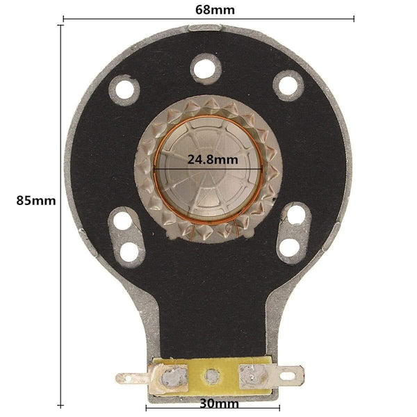 LEORY 68mm 8Ohm Speaker Replacement Diaphragm For JBL2412,2412H,2412H-1,JRX,SF,TR Models Loudspeaker Diaphragm Speaker Unit