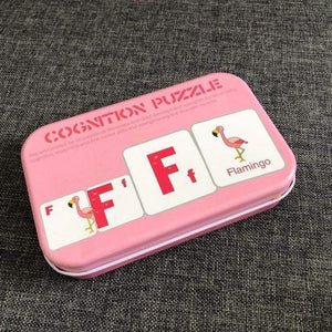 Planet Gates letter 2 / Russian Federation Baby Toys Montessori wooden Cognitive Pair Puzzle Card Toy For Kids Learning Education Vehicle/Fruit/Animal/Life Set Puzzle Gift