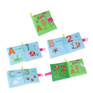Planet Gates Letter 4 Style 0-36 Months Baby Toys Soft Cloth Books Rustle Sound Infant Educational Stroller Rattle Toy Newborn Crib Bed Baby Toys