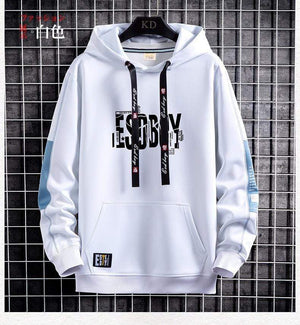 Planet Gates Letter Print Mens Hoodies 2021 Japanese Style Hip Hop Casual Sweatshirts Streetwear Male Hoodies Harajuku Pullover Tops